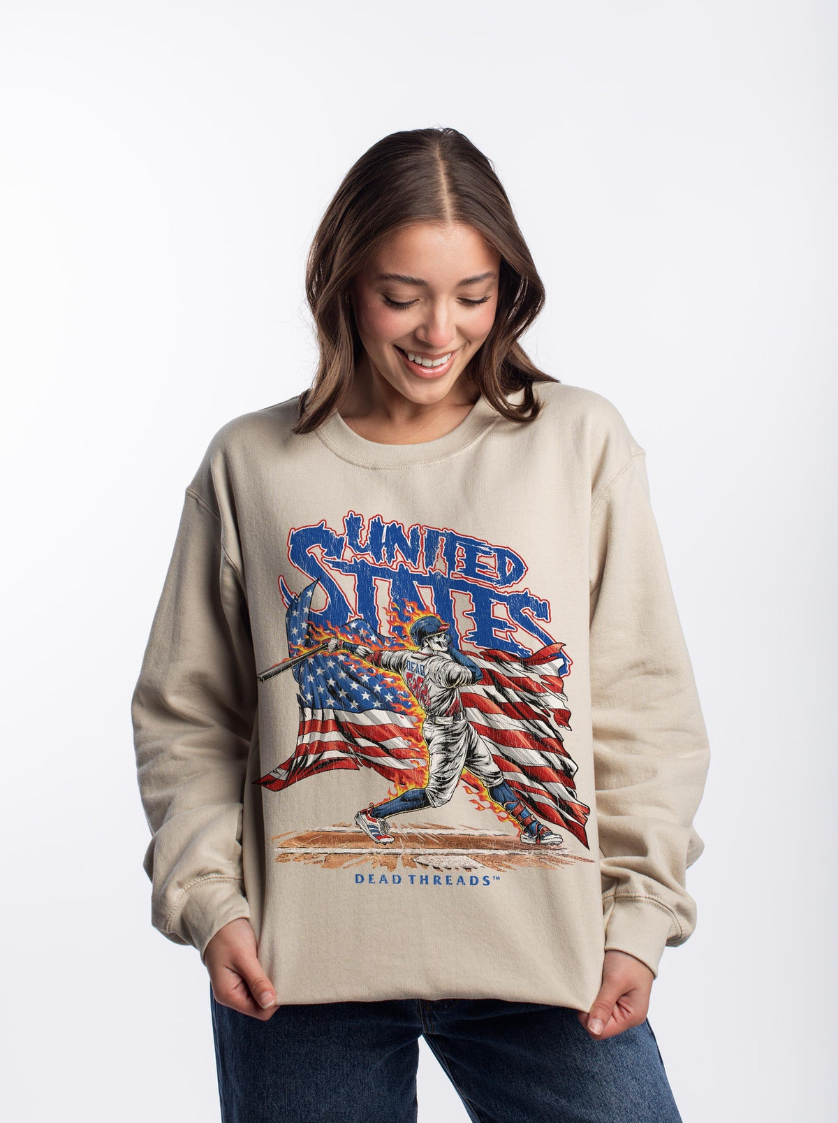 USA BASEBALL CREWNECK SWEATSHIRT product image 6