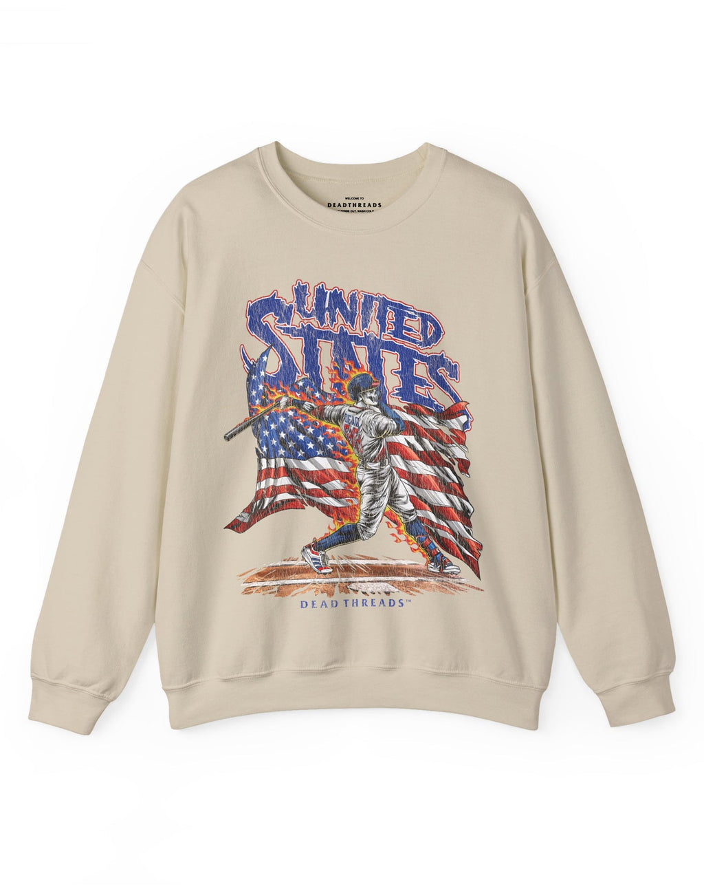 USA BASEBALL CREWNECK SWEATSHIRT product image 5