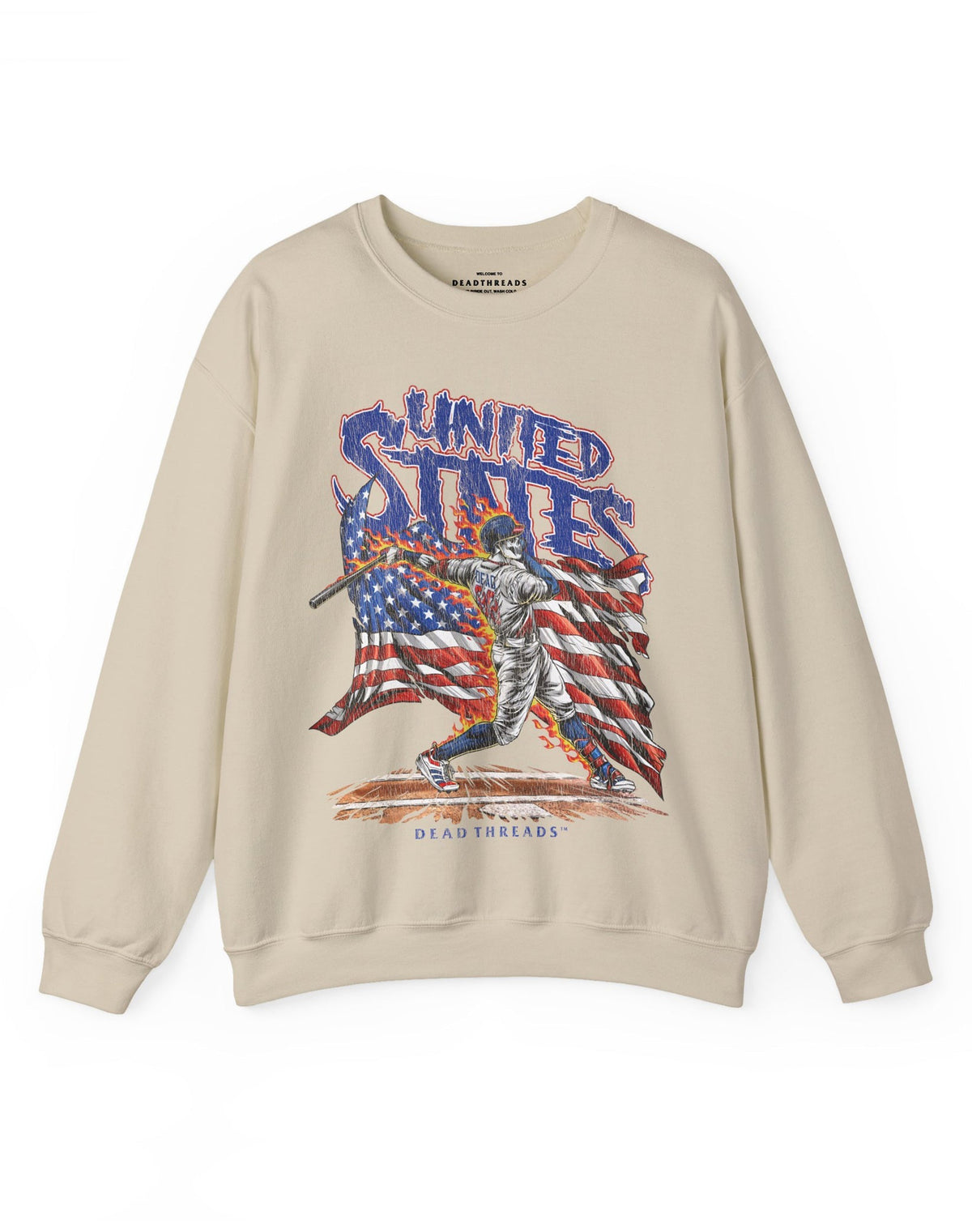USA BASEBALL CREWNECK SWEATSHIRT product image 5