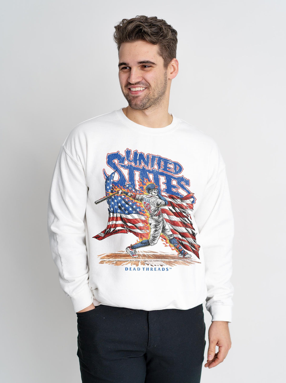 USA BASEBALL CREWNECK SWEATSHIRT product image 4