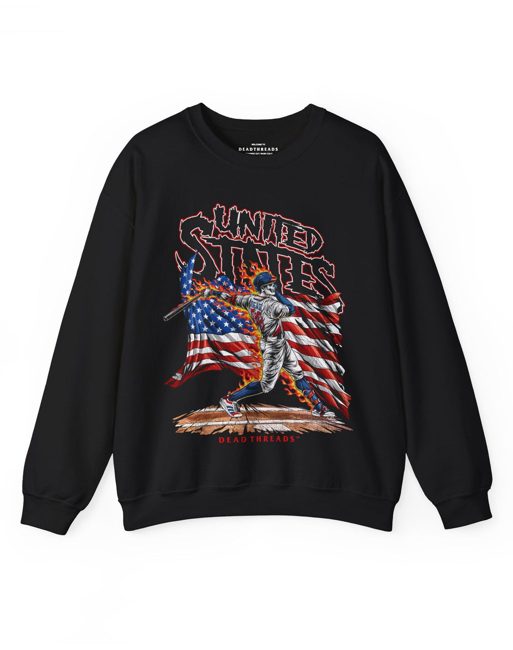 USA BASEBALL CREWNECK SWEATSHIRT product image 1