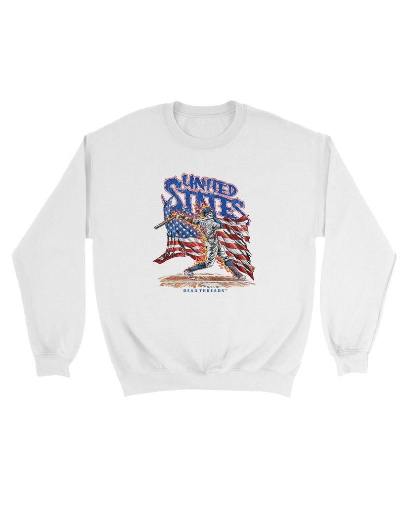 USA BASEBALL KIDS CREWNECK SWEATSHIRT product image 3