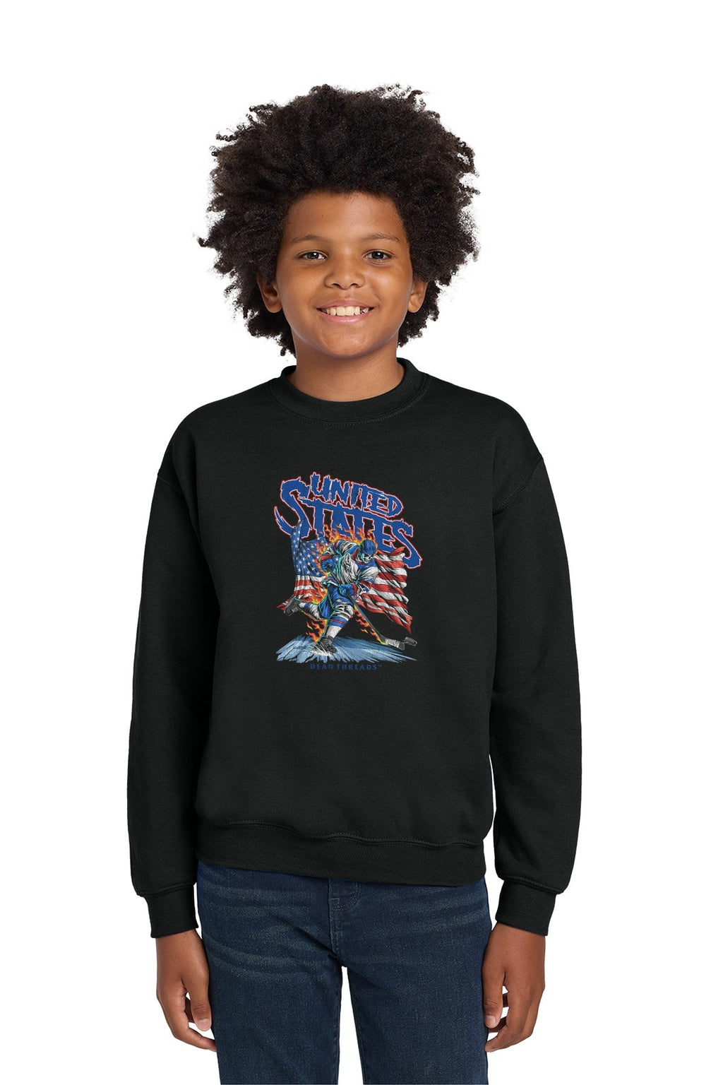 USA HOCKEY v1 KIDS CREWNECK SWEATSHIRT (LIMITED) product image 4
