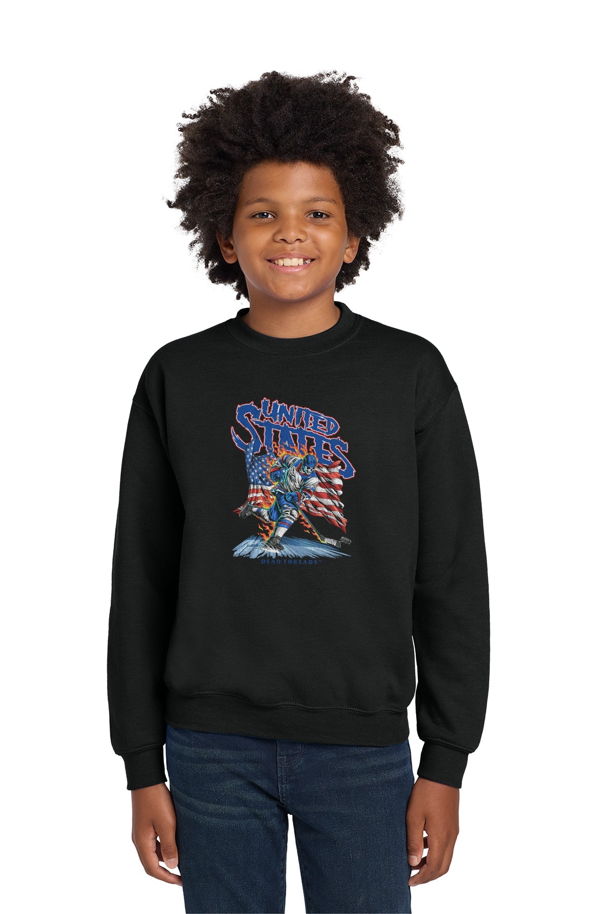 USA HOCKEY v1 KIDS CREWNECK SWEATSHIRT (LIMITED) product image 4