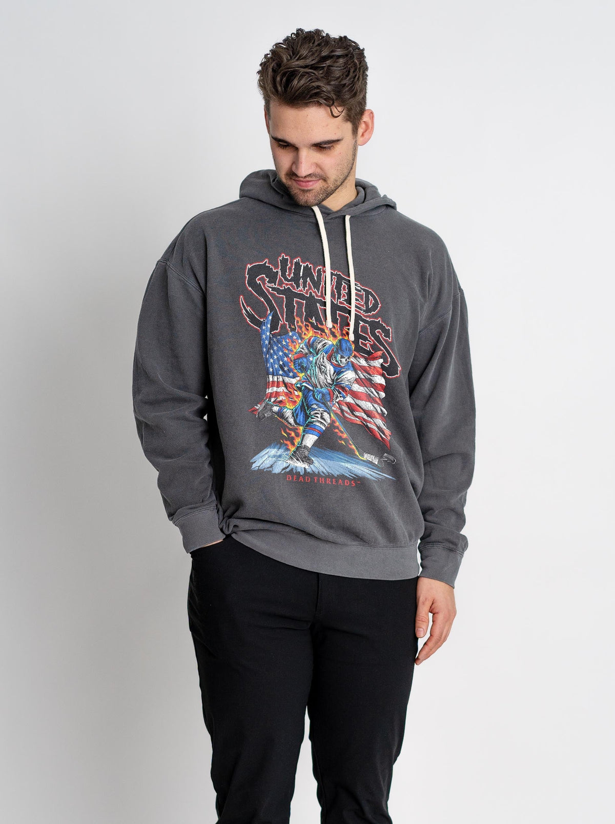 USA HOCKEY v1 - LIGHTWEIGHT HOODIE (LIMITED) product image 2