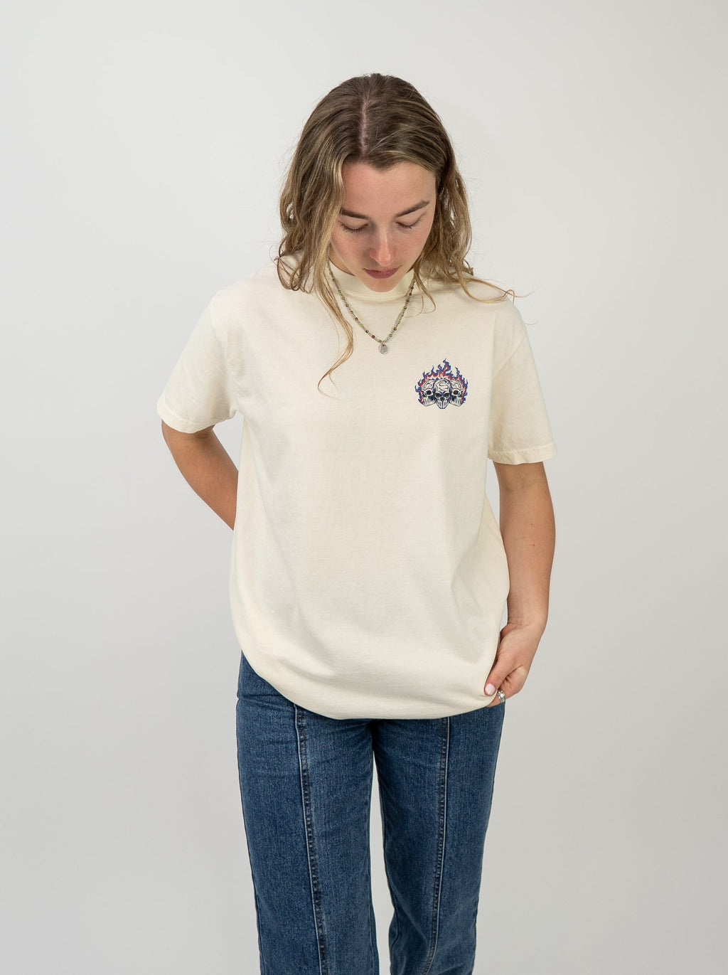 USA HOCKEY v1 (WOMEN) - “3 SKULL” PREMIUM T-SHIRT product image 11