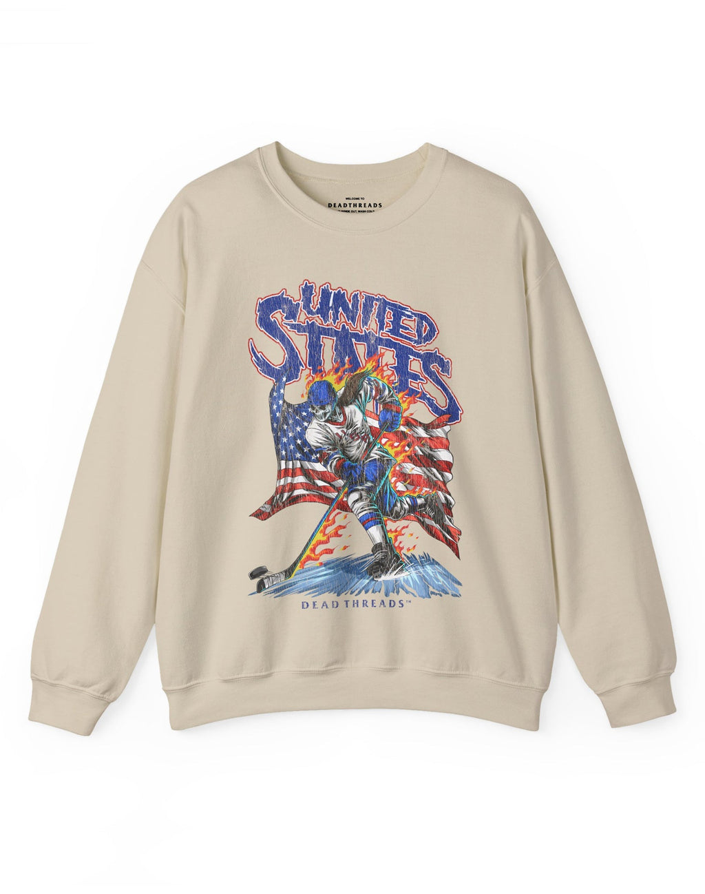 USA HOCKEY v1 (WOMEN) CREWNECK SWEATSHIRT product image 7