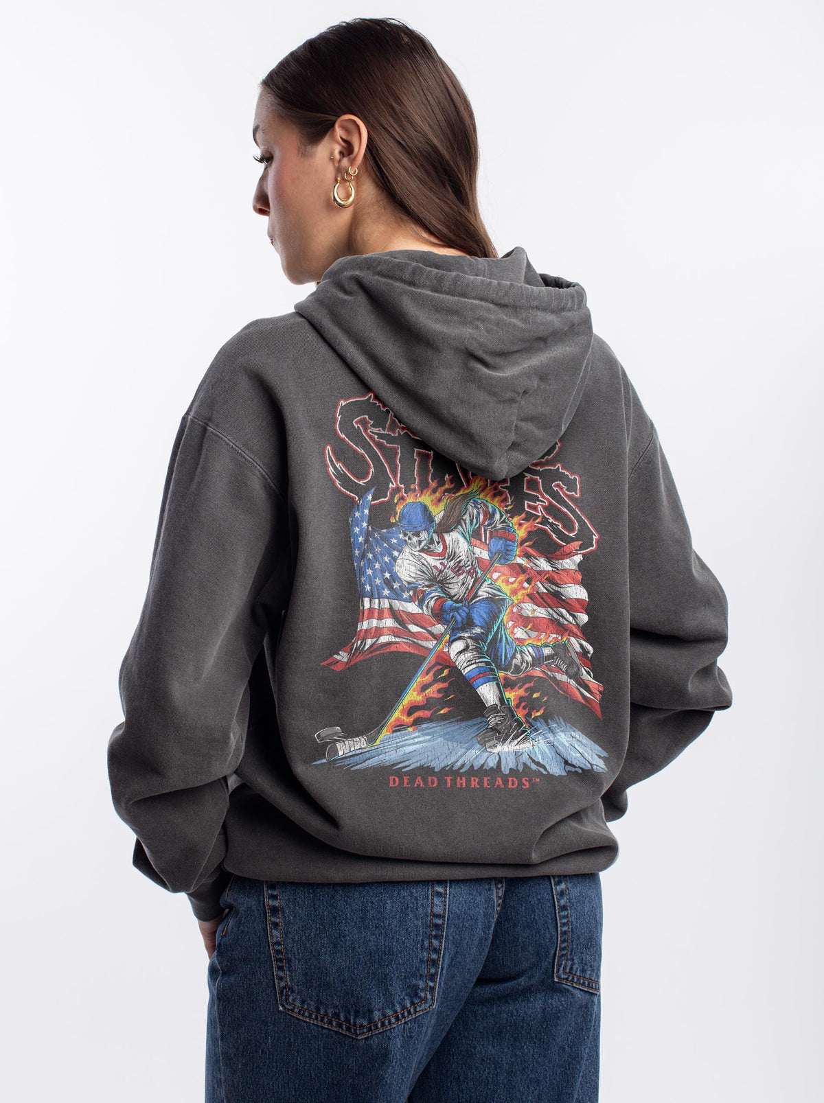 USA HOCKEY v1 (WOMEN) - “DT ESSENTIAL" HOODIE product image 6