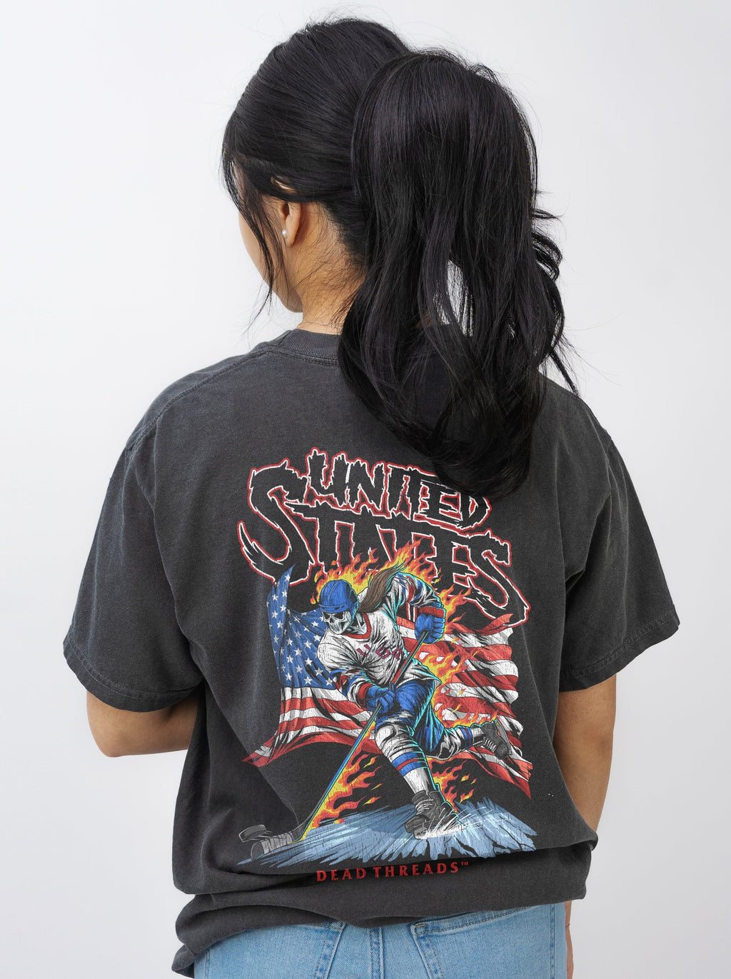 USA HOCKEY v1 (WOMEN) - “DT ESSENTIAL" PREMIUM T-SHIRT product image 7