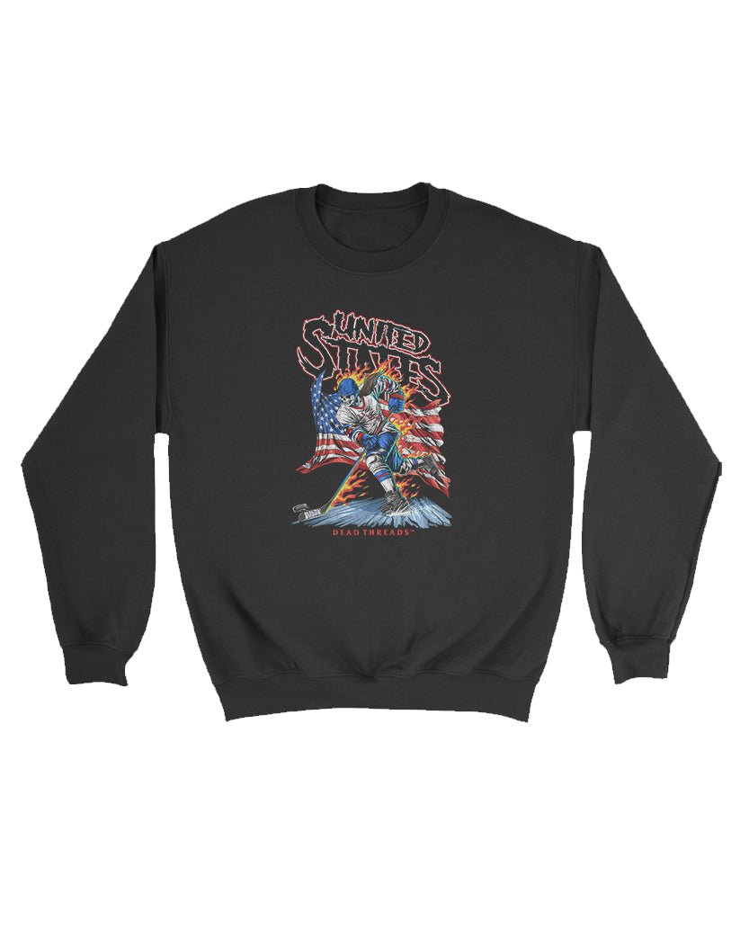 USA HOCKEY v1 (WOMEN) KIDS CREWNECK SWEATSHIRT product image 1