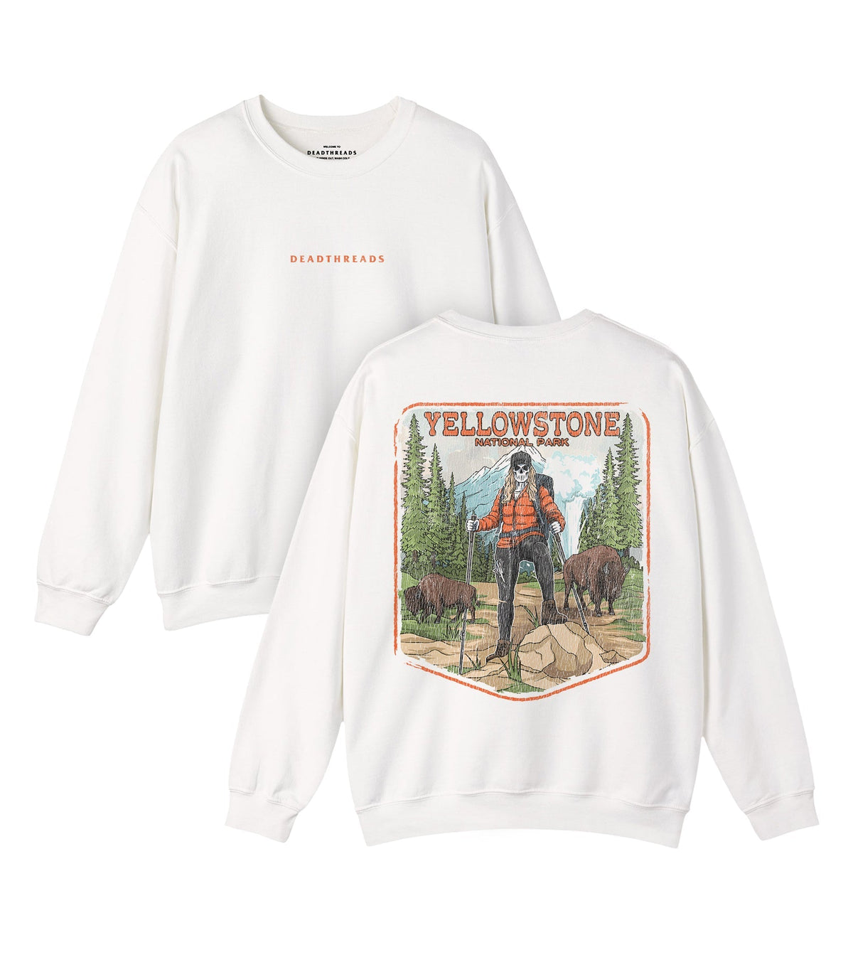 YELLOWSTONE NATIONAL PARK (MALE) - “DT ESSENTIAL" CREWNECK product image 2