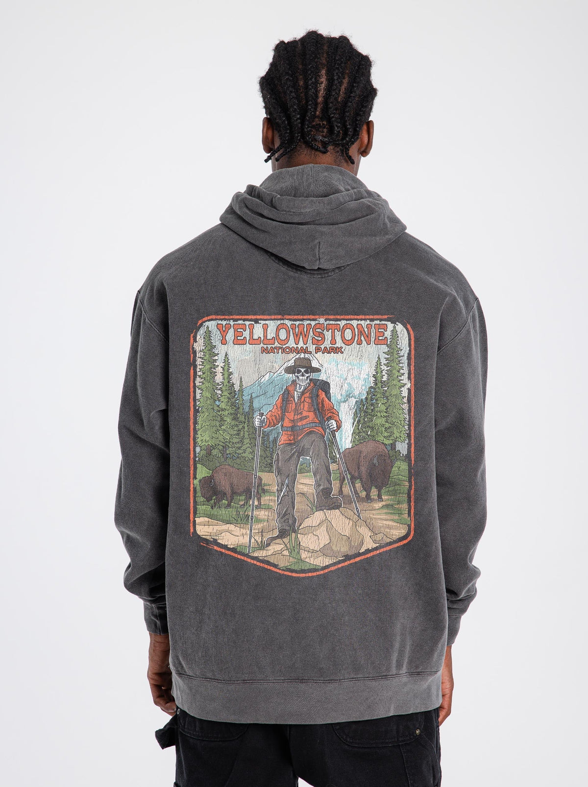 YELLOWSTONE NATIONAL PARK (MALE) - “DT ESSENTIAL" HOODIE product image 3